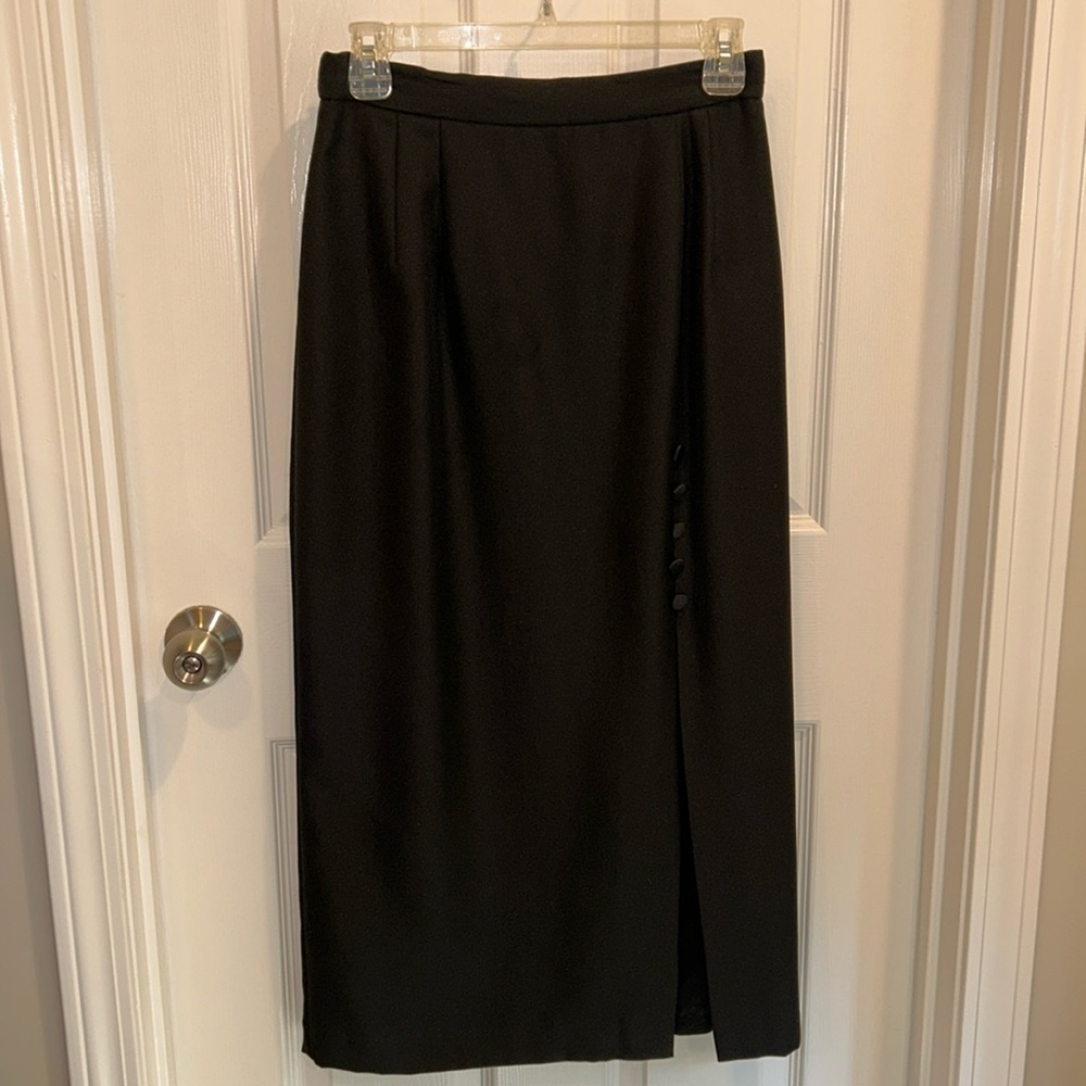 Alex Evenings size 10 black skirt